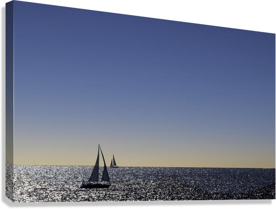 Sails against the Sun Canvas Print