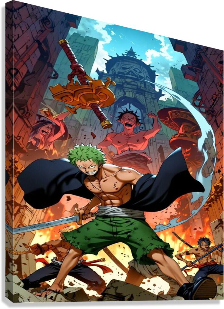 one piece Canvas Print