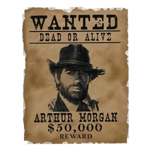 Poster images Camiseta Dead Redemption Arthur dutton ranch