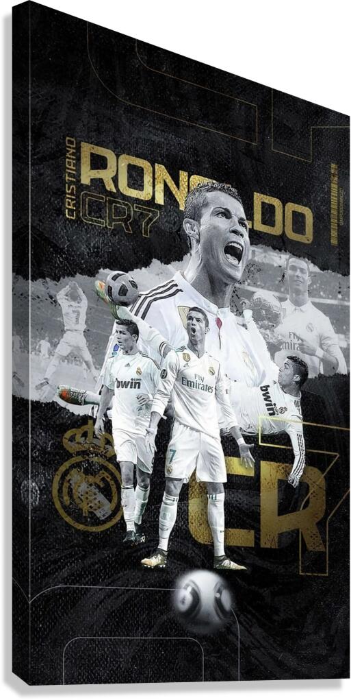 Cristiano Ronaldo Manchester United F.C. Canvas Print
