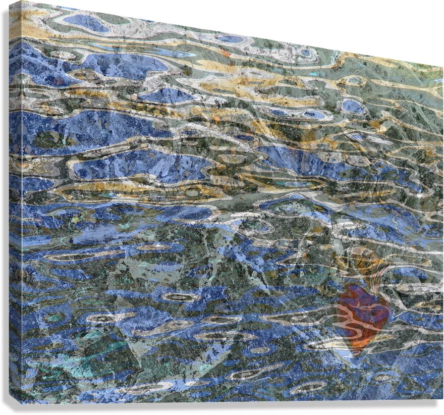 Blue Abstract Canvas Print