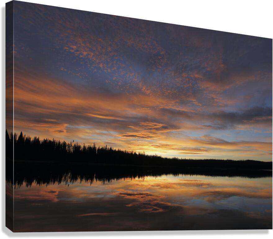 Sunrise Fire Canvas Print