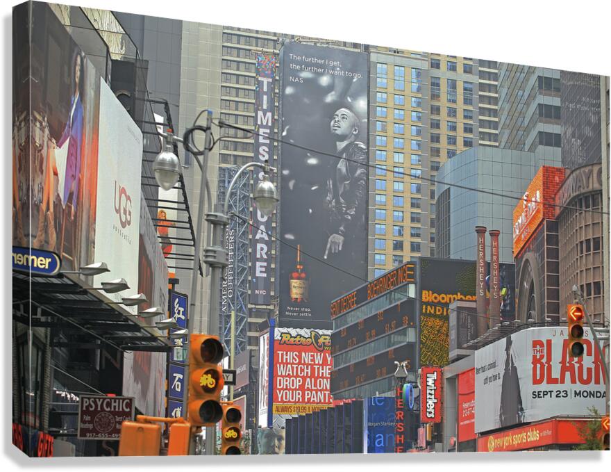 Times Square Canvas Print