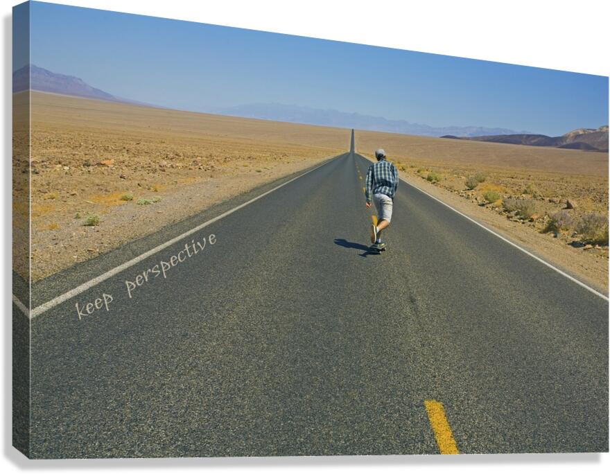 Keep Perspective Canvas Print