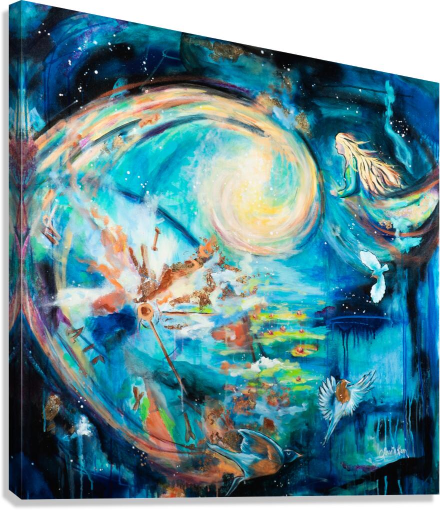 Quantum Shift Canvas Print