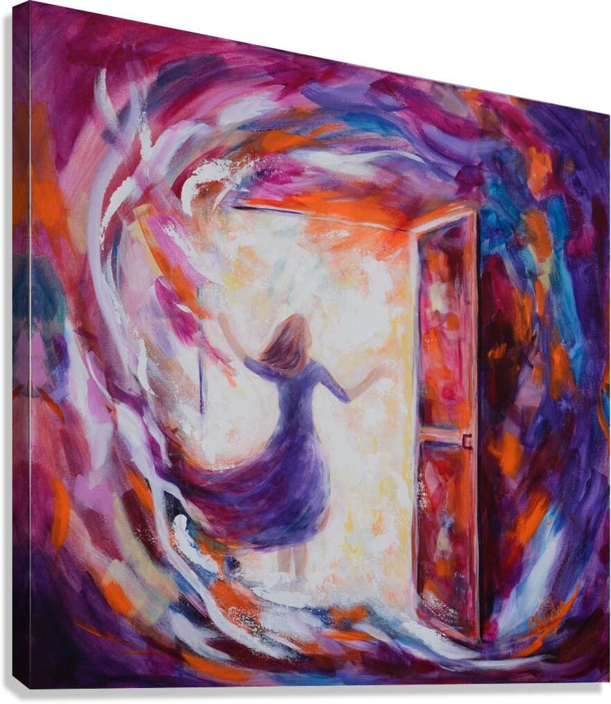 Open Door Canvas Print