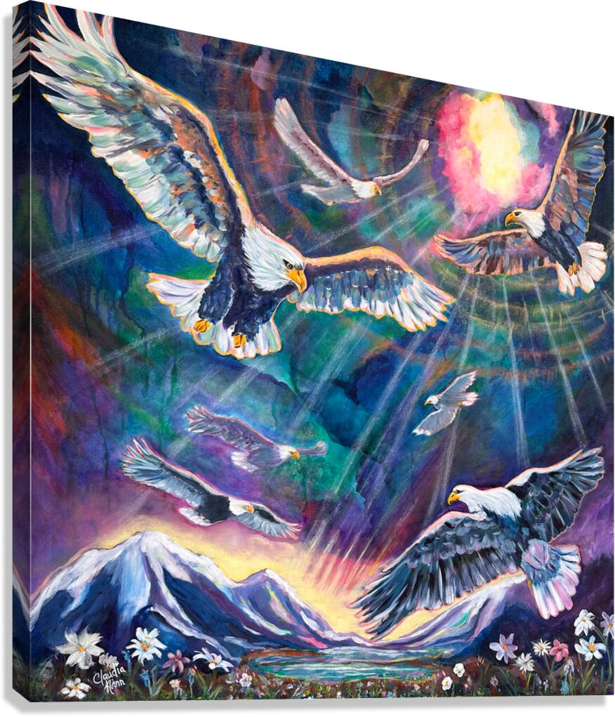 The Summoning Canvas Print