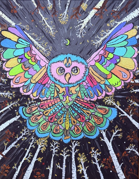 Owl 2 of 3  by Ben Pettus