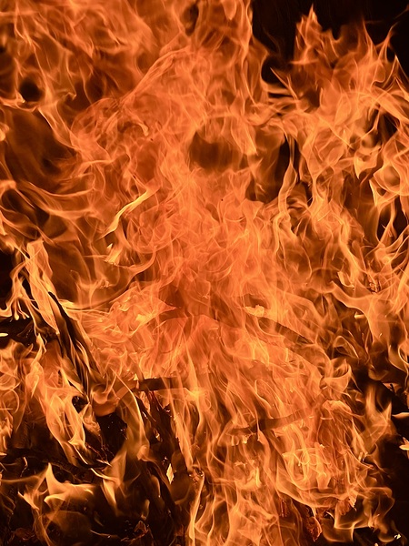 Flaming beauty Digital Download