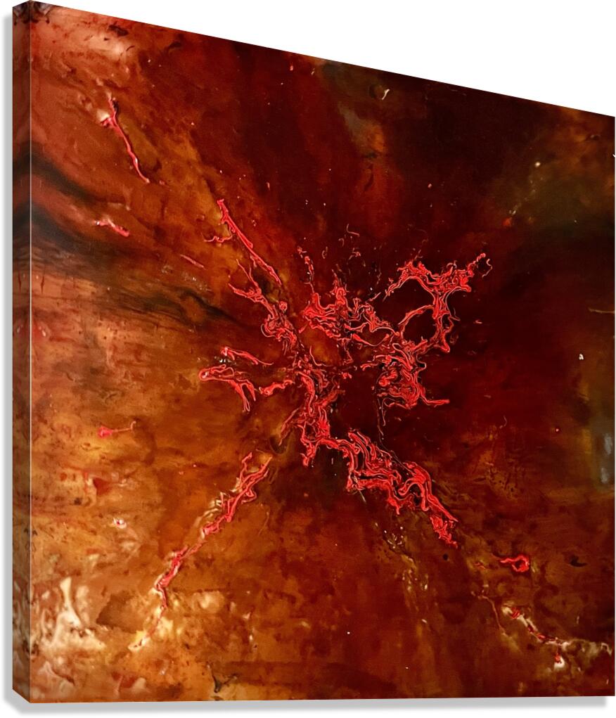 Lava Flow Canvas Print