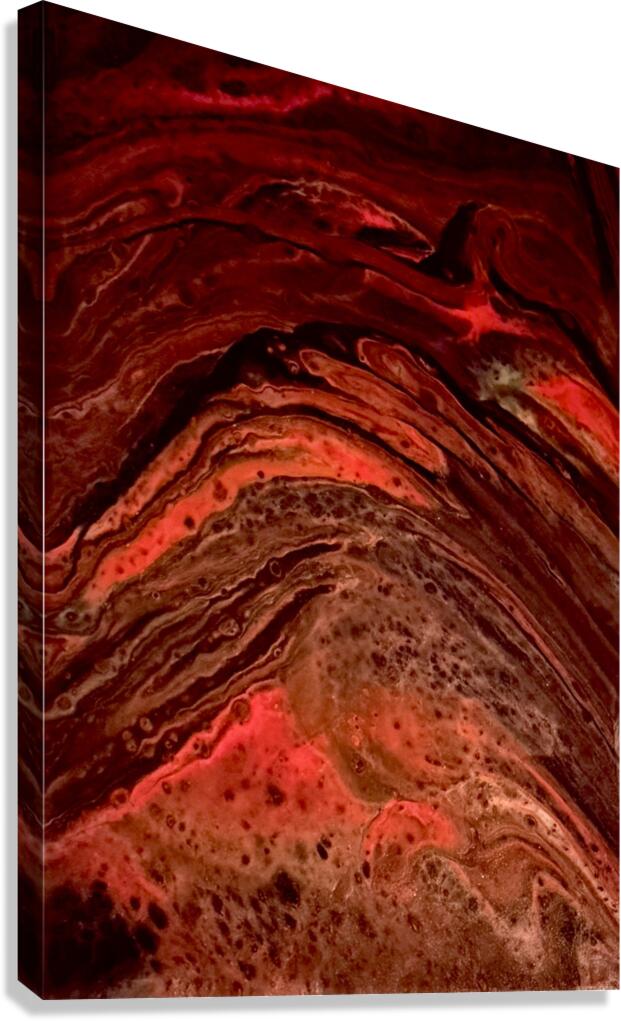 Cool Lava Canvas Print