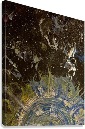 Galaxy Glow Canvas Print