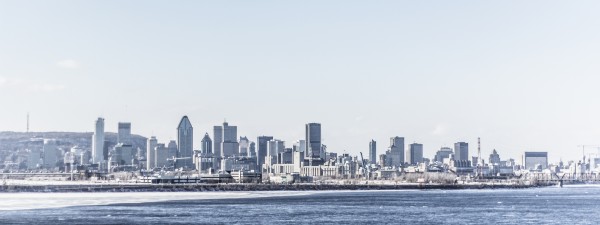 Montreal skyline Quebec Canada Print