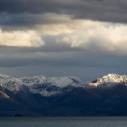 Lake Wakatipu in Kinloch South Island New Zealand