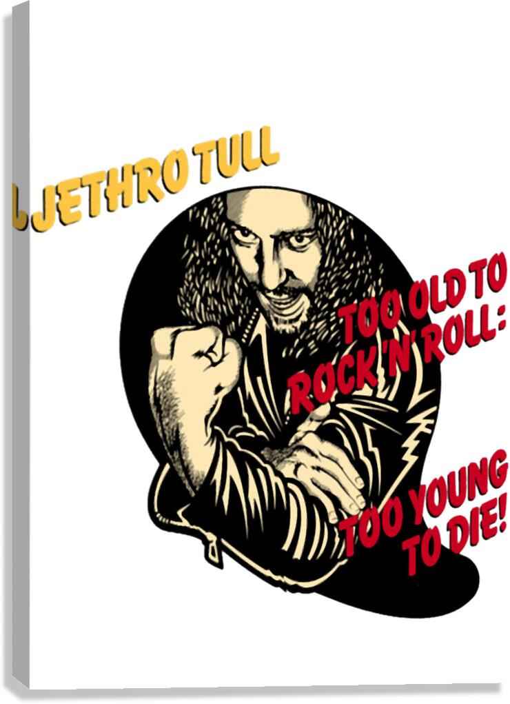 Jethro Tull 4 Canvas Print