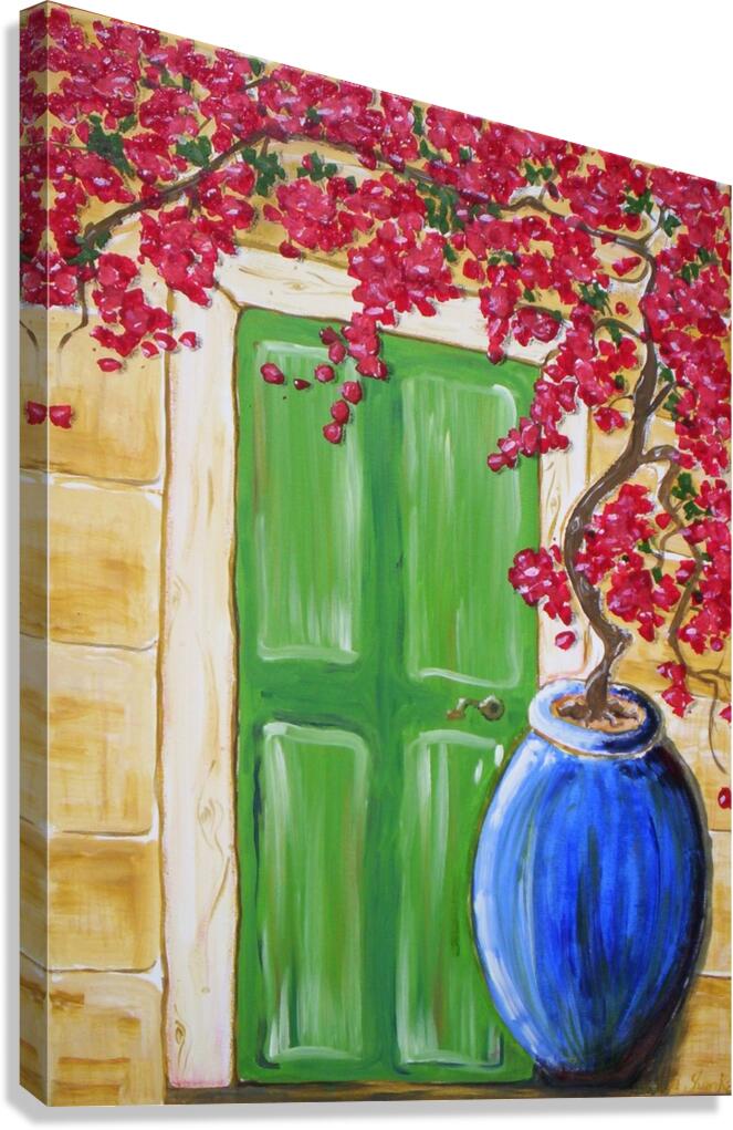 Rustic Doorway Canvas Print