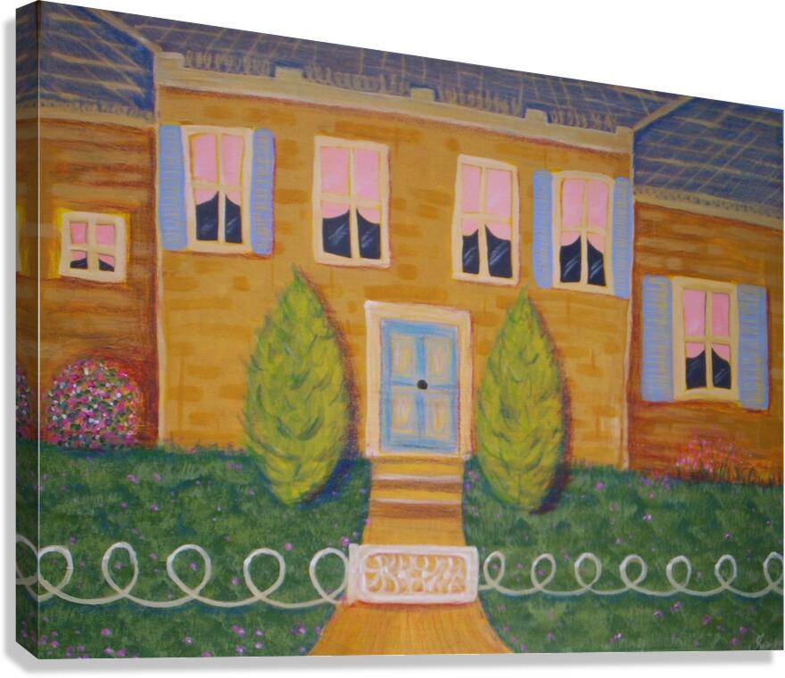Cottage Whimsy Canvas Print
