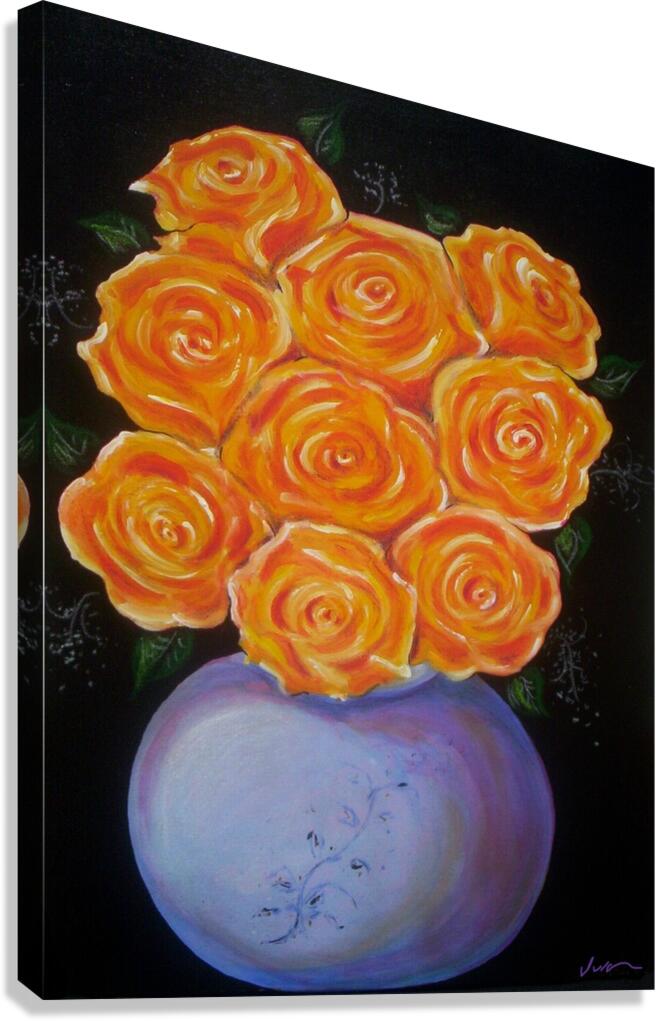 Sweet Roses Canvas Print