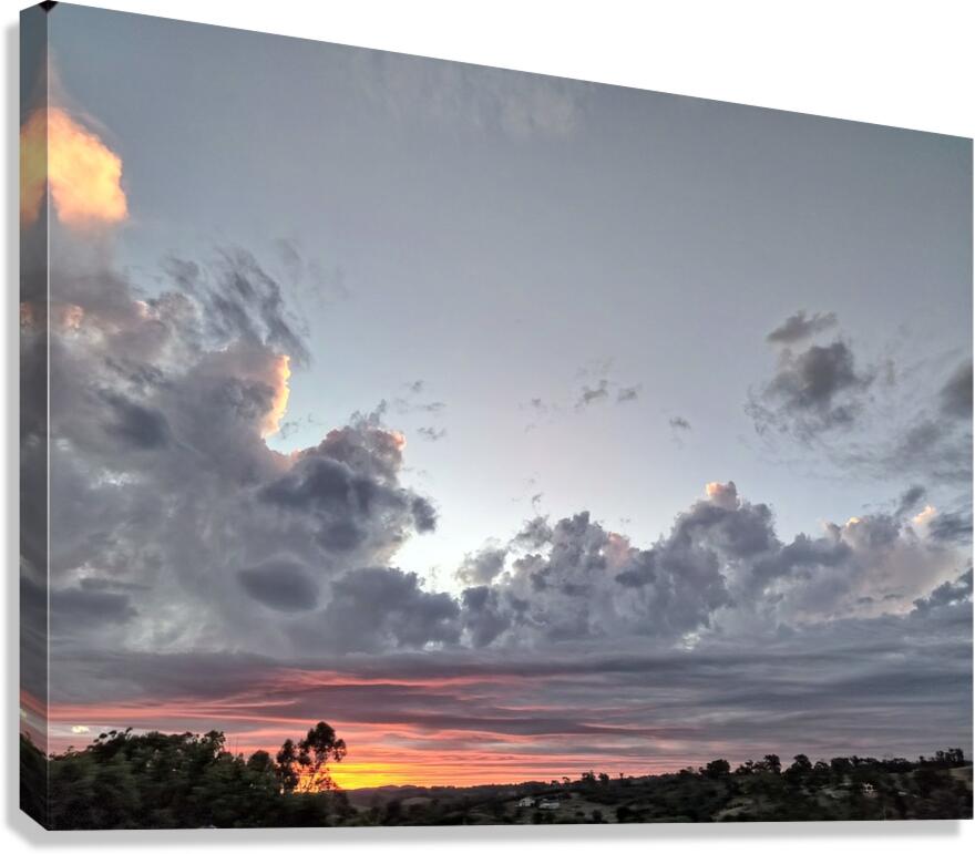 Sunset Time  Canvas Print