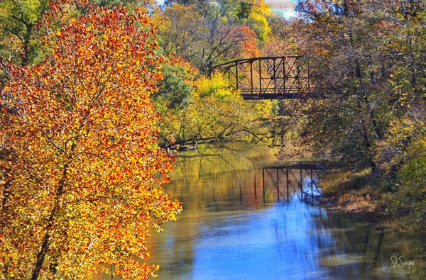 Cucumberbridgereflection1022tp Print