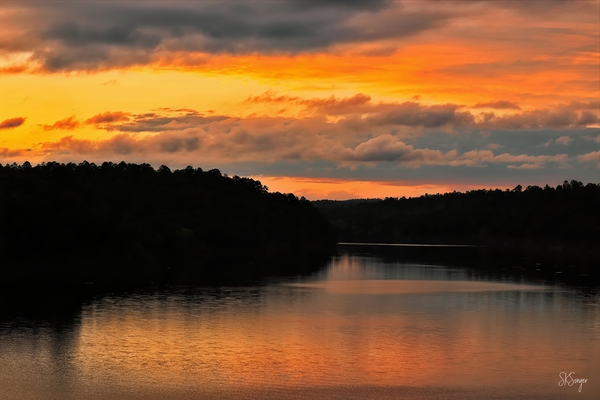 DQLakeSunset0521tp Print
