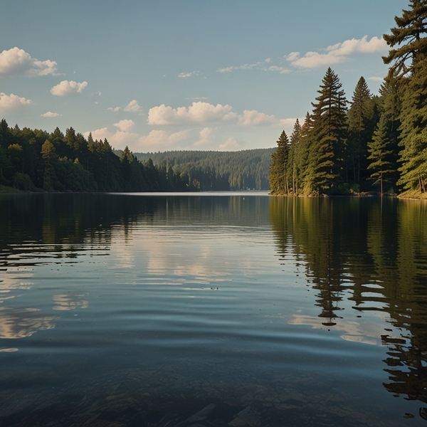 Default lake scenes 2 Print