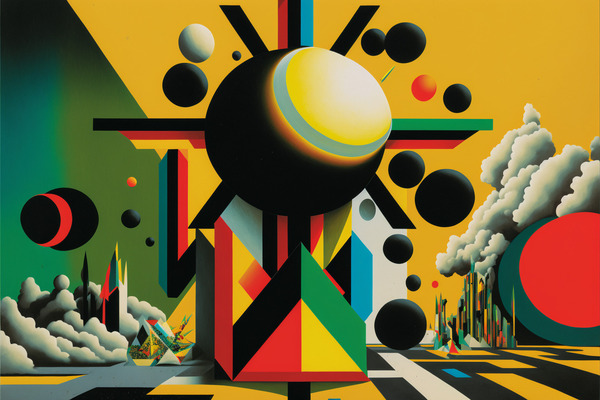 Alchemy modernism Print