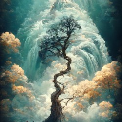 lake tree marvelous