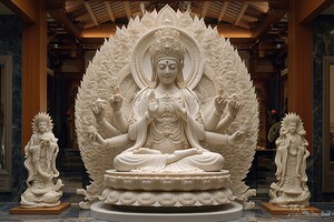 yakynuka Thousand handed Avalokitesvara Avalokite