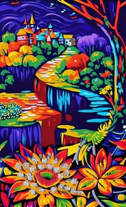 painting in expressionism style  1 in collection