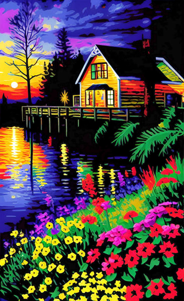 painting in expressionism style in collection  7 Print