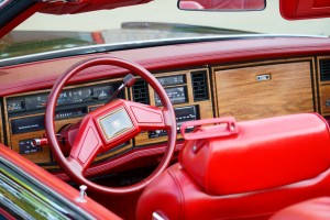 Classic Cadillac Convertible Interior