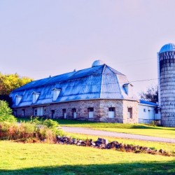 Morning Sun on a Barn in the Mohawk Valley 