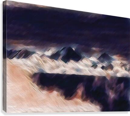 Eigermönchjungrfau Canvas Print