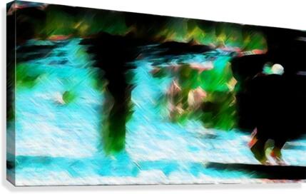 Bergischwasser Canvas Print