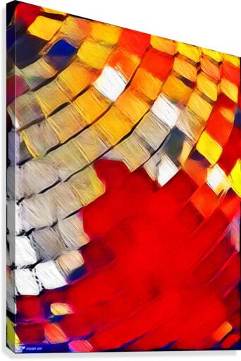 Discolights Canvas Print