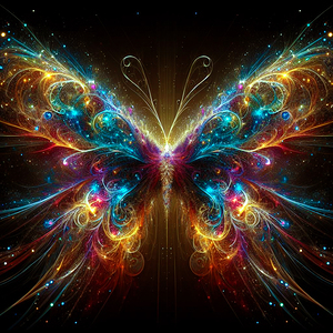 Cosmic Butterfly