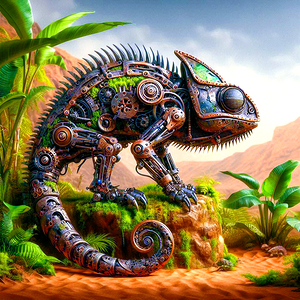 Clockwork Chameleon