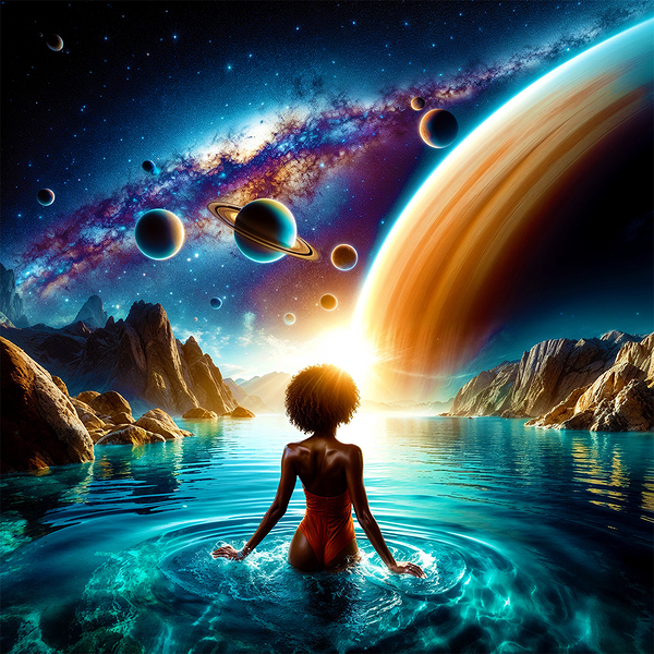 First swim in alien waters by MB Cre@tive