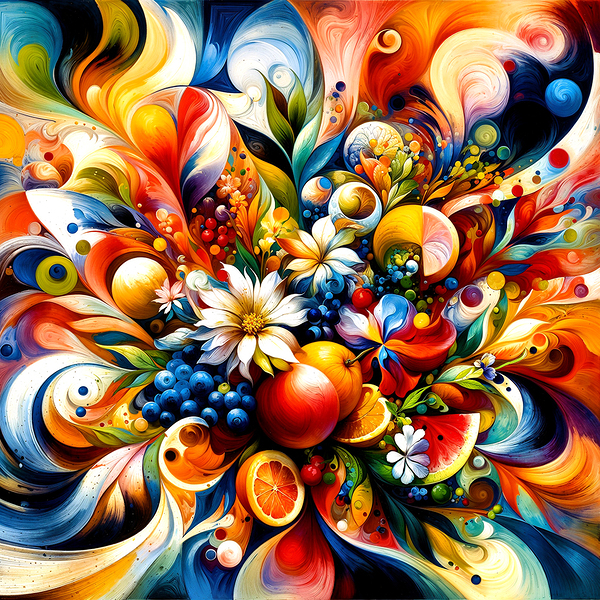Spring Abstract Painting by MB Cre@tive