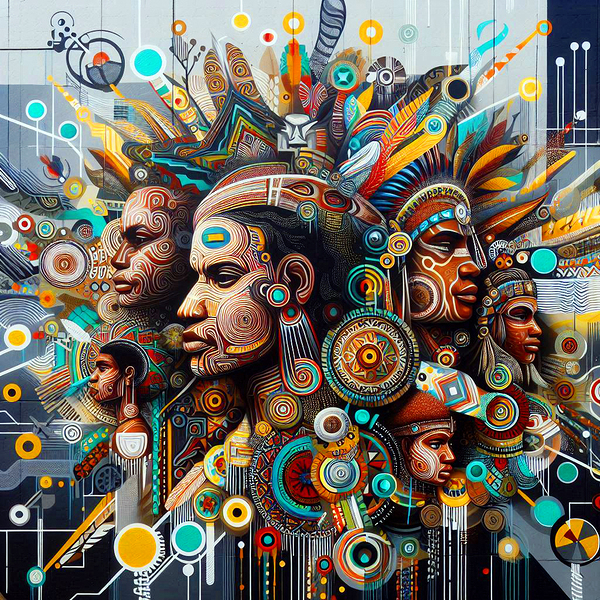 Contemporary Indigenous Art by MB Cre@tive