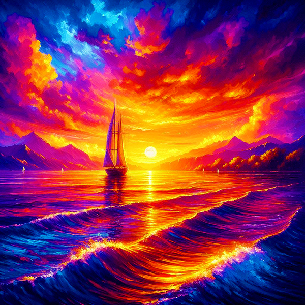Last sails at sunset by MB Cre@tive