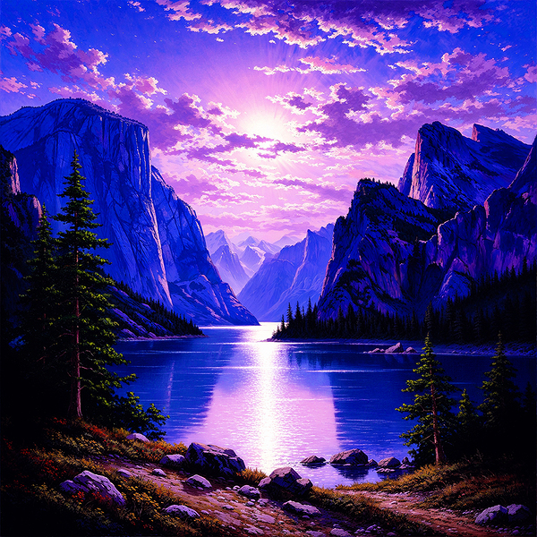 Mountain Lake by MB Cre@tive