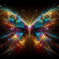 Cosmic Butterfly