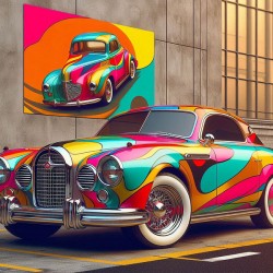 Brightly Colored Cars