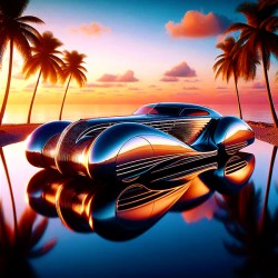 Exotic car poster