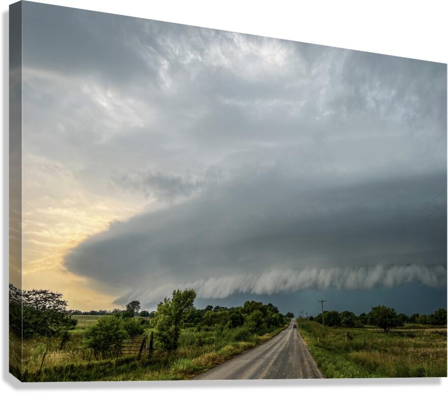 Kansas Backroads Canvas Print