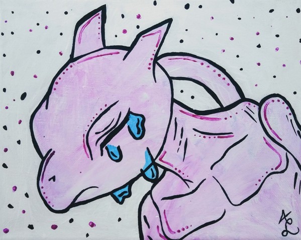 Mewtwo Print