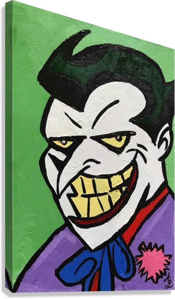 Joker Canvas Print