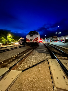Rail Runner night shot